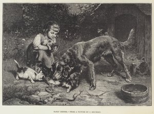 夕食 作： Carl Reichert